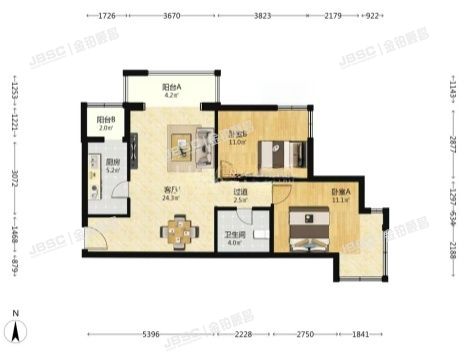 大兴区 西红门北一街1号院12号楼8层2单元806(鸿坤理想城礼域府）