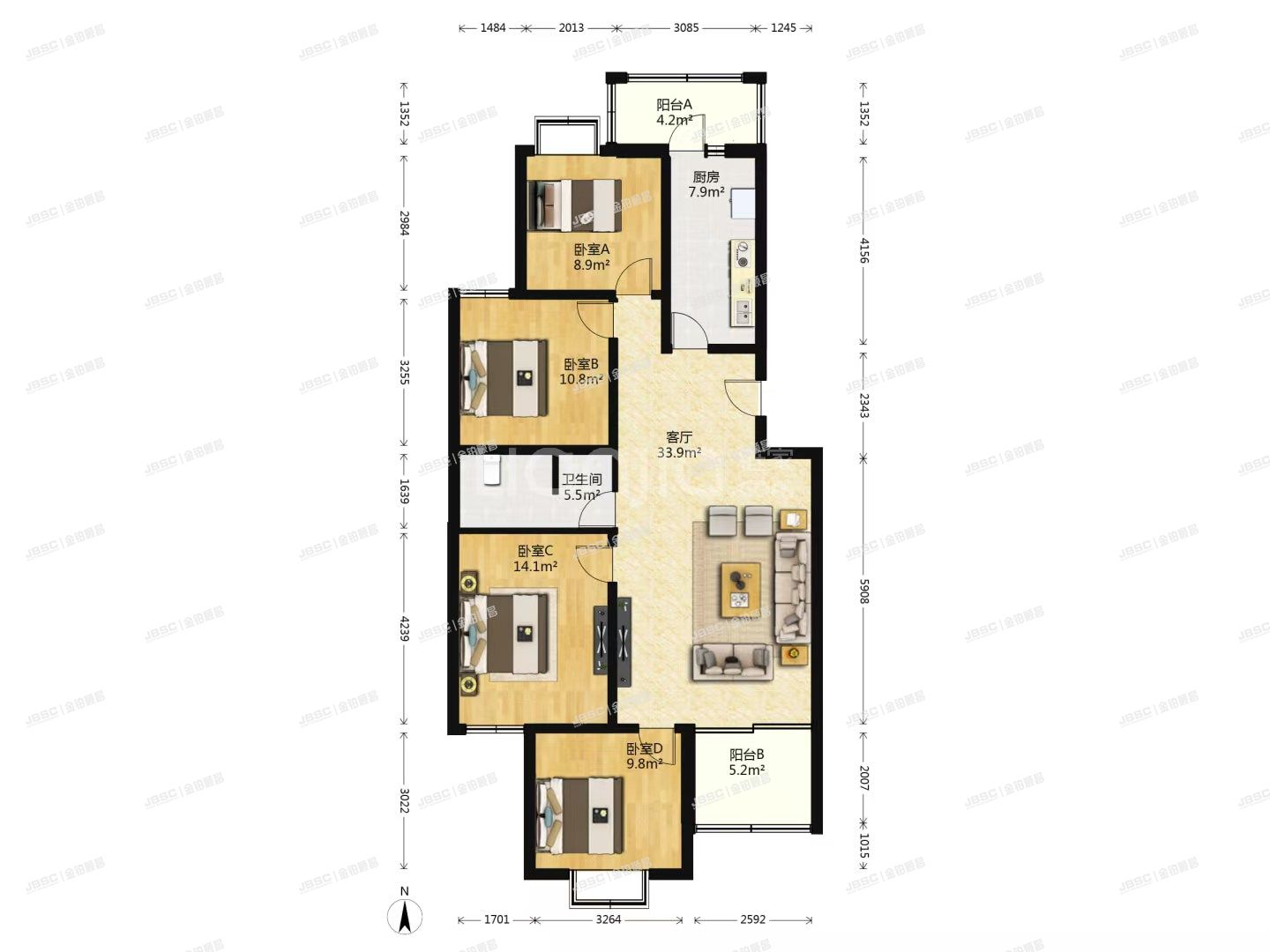 丰台区 丰管路甲52号院6号楼1层3单元102(丰管路甲52号院）