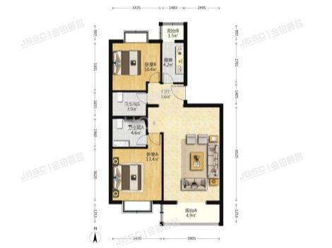 丰台区 丰桥路2号院2号楼9层2单元1002（优筑）