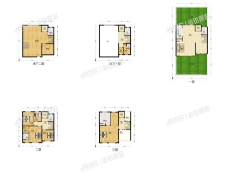丰台区 长青路88号院51号楼-2至3层5别墅（领秀翡翠墅）