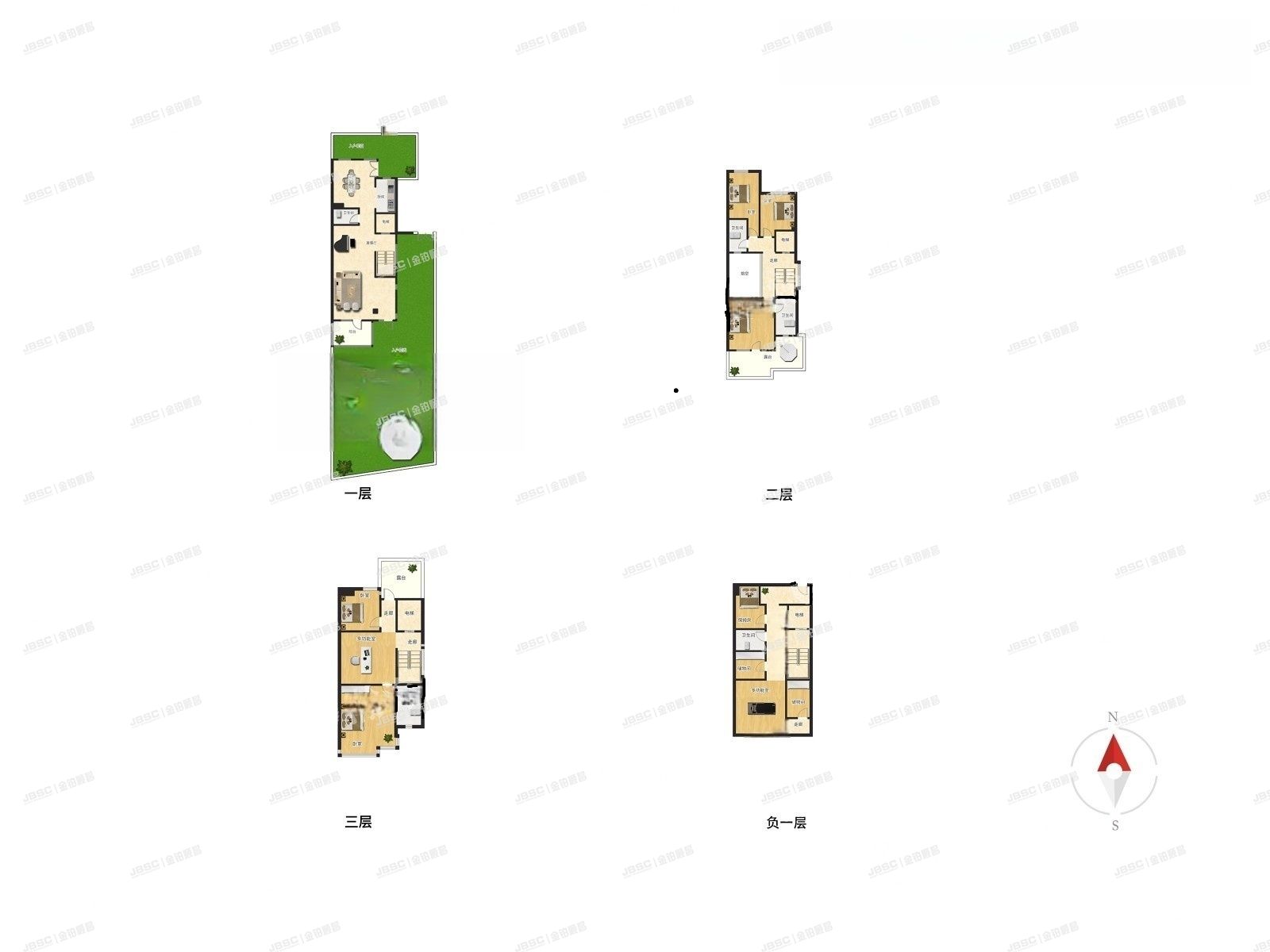 丰台区 泉湖西路1号院六区44号楼-1至3层101联排别墅带2车位(亿城燕西华府)