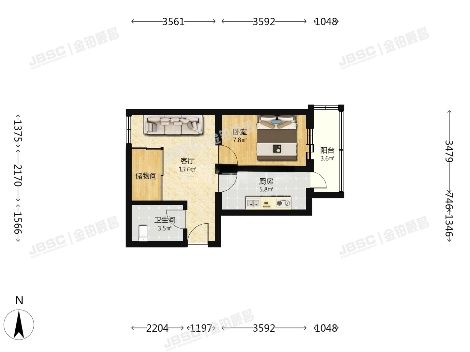 丰台区 顺五条12号楼3层5单元302(顺五条）