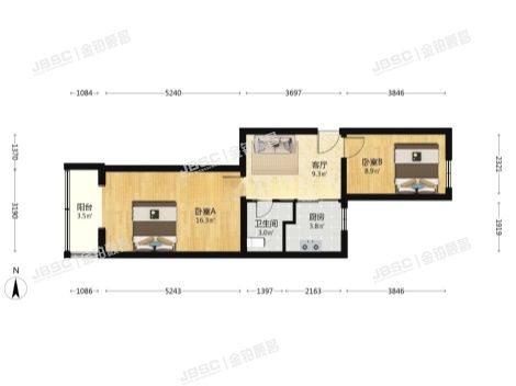 石景山区 双锦园9号楼13层2单元