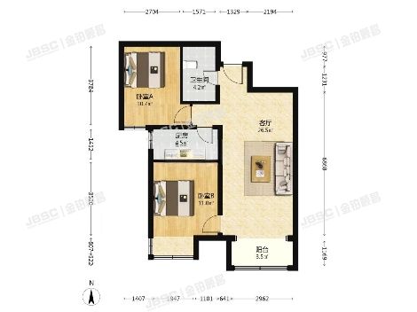 房山区 城关街道德润街6号院2号楼6层2单元603(中国铁建原香漫谷）