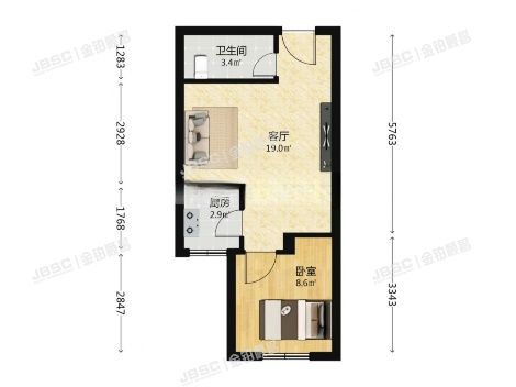 石景山区 五里坨中街40号院8号楼6层一单元603（绿地京西景园）