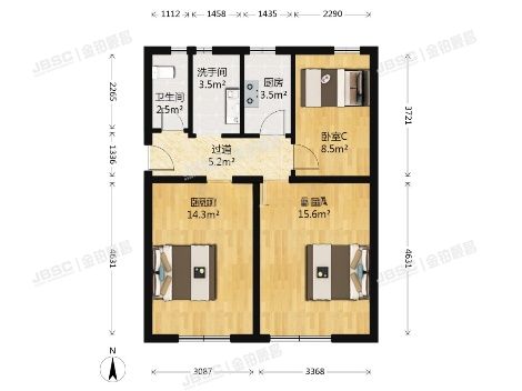 丰台区 北大地二里7号楼3门22