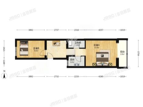 丰台区 东大街西里2号楼4层2单元25