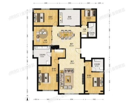 大兴区 瀛海镇四海路7号院17号楼2单元1402(金茂逸墅）