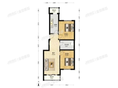 大兴区 旧宫镇清欣园10号楼7层7-702