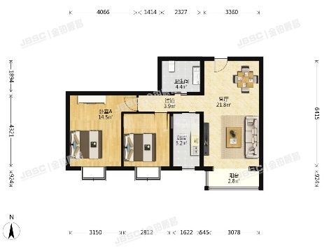 大兴区 金惠园三里10号楼6层1单元602(金惠园三里）