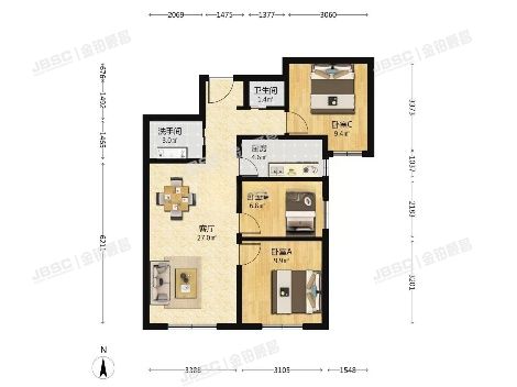 门头沟区 龙兴南二路4号院2号楼5层504(泷悦长安剑桥园)