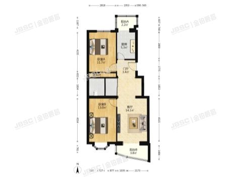 房山区 窦店镇沁园春景9号楼3-302