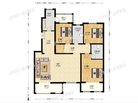 大兴区 育镇街32号院9号楼4层1单元401(恒盛波尔多小镇）