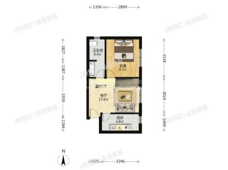 丰台区 银地家园18号楼4层1-401