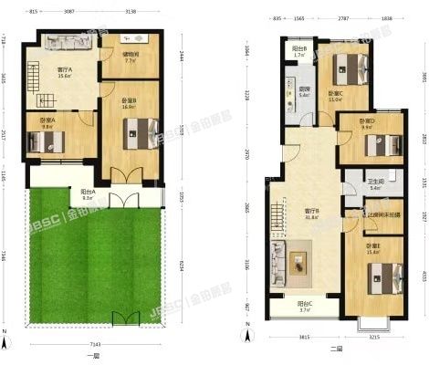 房山区 瑞雪春堂二里15号楼1层1单元102及-1层1单元-1-2