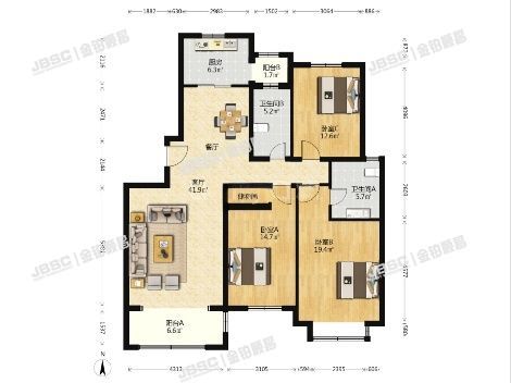 房山区 绿城百合公寓流虹苑7号4层1单元402带1车位（绿城百合公寓流虹苑）