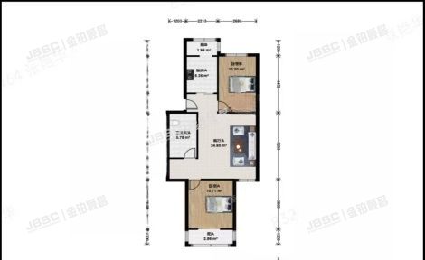 房山区 房山府东里1号楼4-201房屋及地下室（府东里社区）