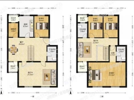 房山区 良乡北潞春家园C6号楼2至3层3-101