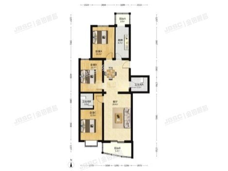房山区 城关街道顺城嘉苑5号6层3单元601