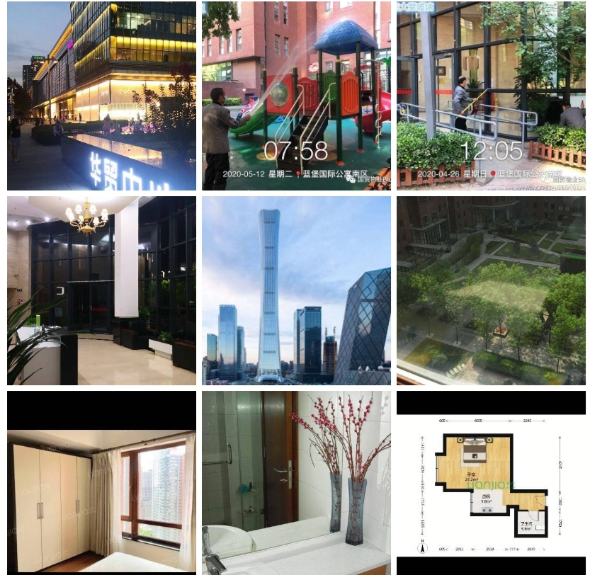 蓝堡国际公寓1室0厅45平米404万元